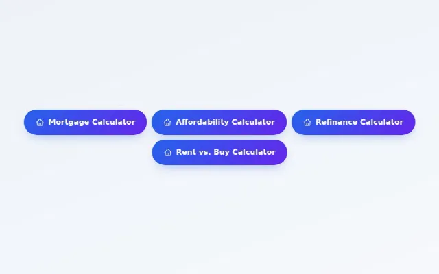 Buttons widget, Gradient pills design: Rounded gradient pills with a lift on hover.